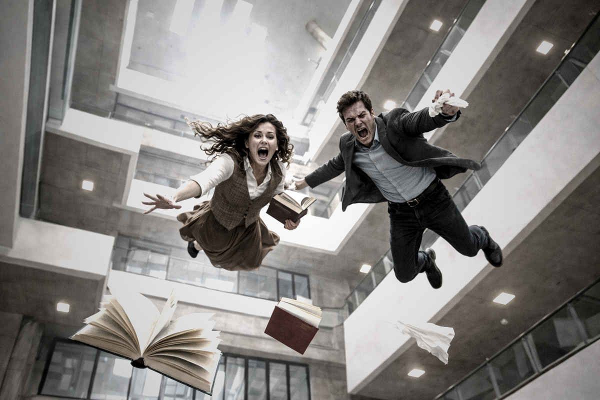 (6 y último) Un último paseo por la biblioteca